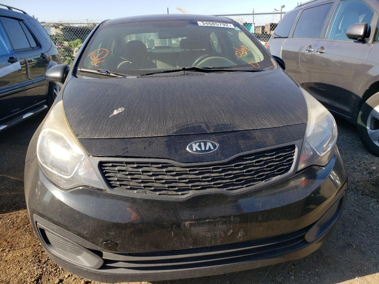 Photo 9 from auction – 2015 KIA RIO LX with VIN KNADM4A31F6460681