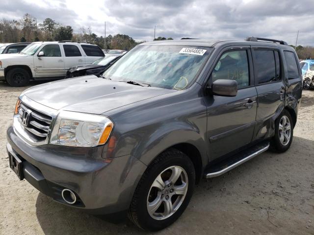 Фото 2 с аукциона – 2012 HONDA PILOT EXL с VIN 5FNYF4H69CB035630