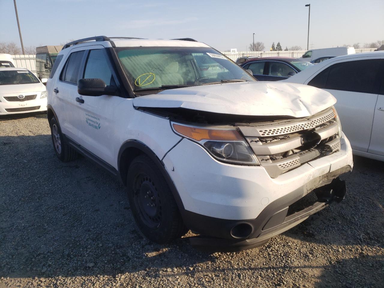 FORD EXPLORER 2014 with VIN 1FM5K7B84EGB53339 - Photo from auction