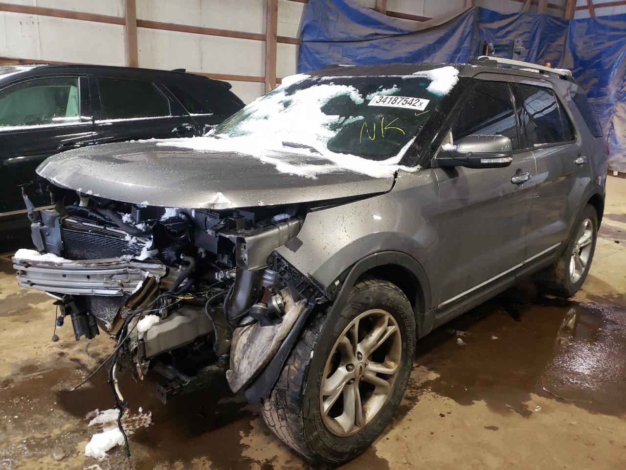 Photo 2 from auction – 2014 FORD EXPLORER L with VIN 1FM5K8F80EGA81443
