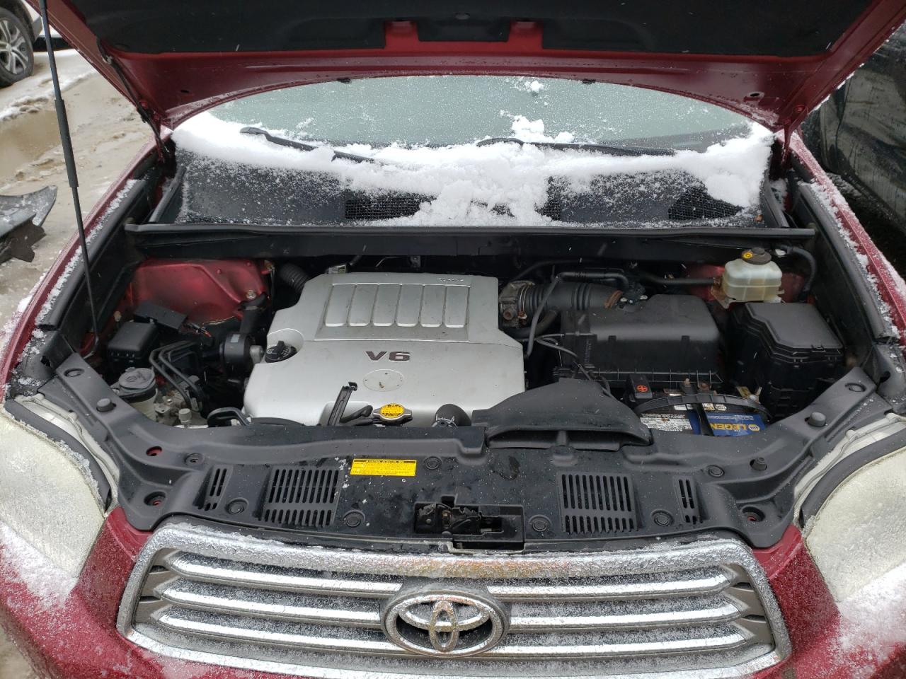 Photo 7 from auction – 2008 TOYOTA HIGHLANDER with VIN JTEES42A382042591