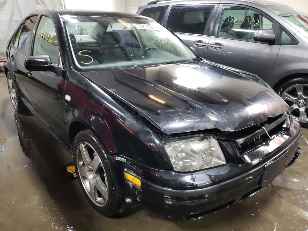 VOLKSWAGEN JETTA GLS 2000 with VIN 3VWSA29M3YM150522 - Photo from auction