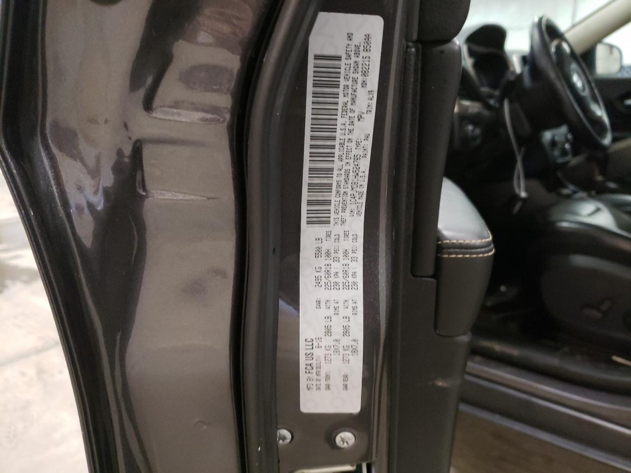 Photo 10 from auction – 2017 JEEP CHEROKEE L with VIN 1C4PJMDB1HW524765