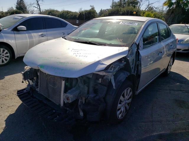 Photo 2 from auction – 2015 NISSAN SENTRA S with VIN 3N1AB7AP2FY272425