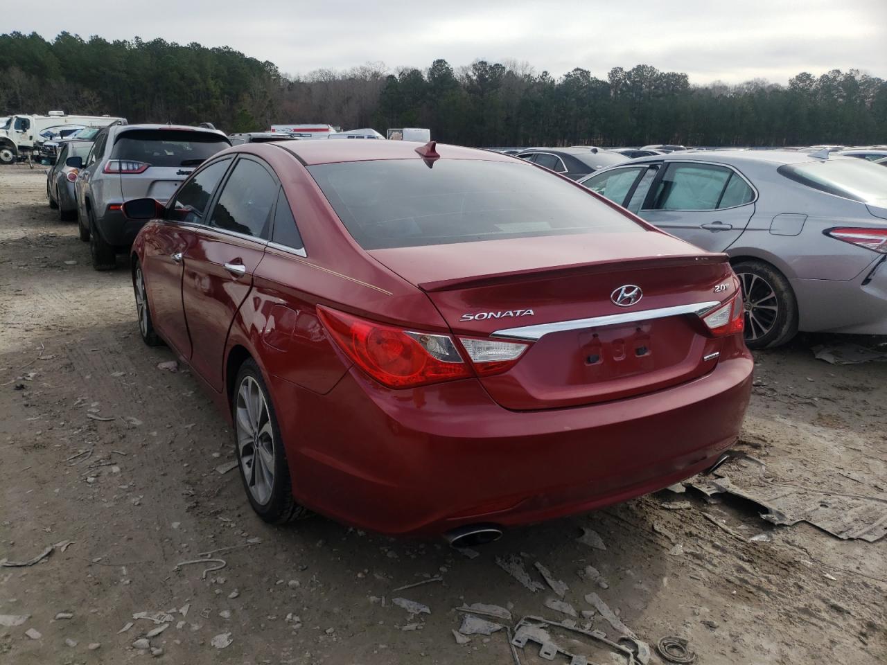 Photo 3 from auction – 2013 HYUNDAI SONATA SE with VIN 5NPEC4ABXDH644666