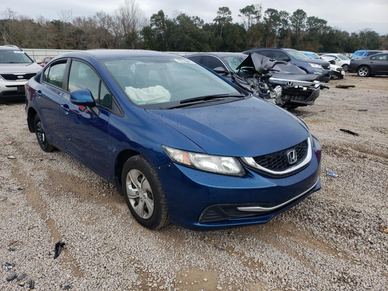 HONDA CIVIC LX 2014 with VIN 19XFB2F50EE069918 - Photo from auction
