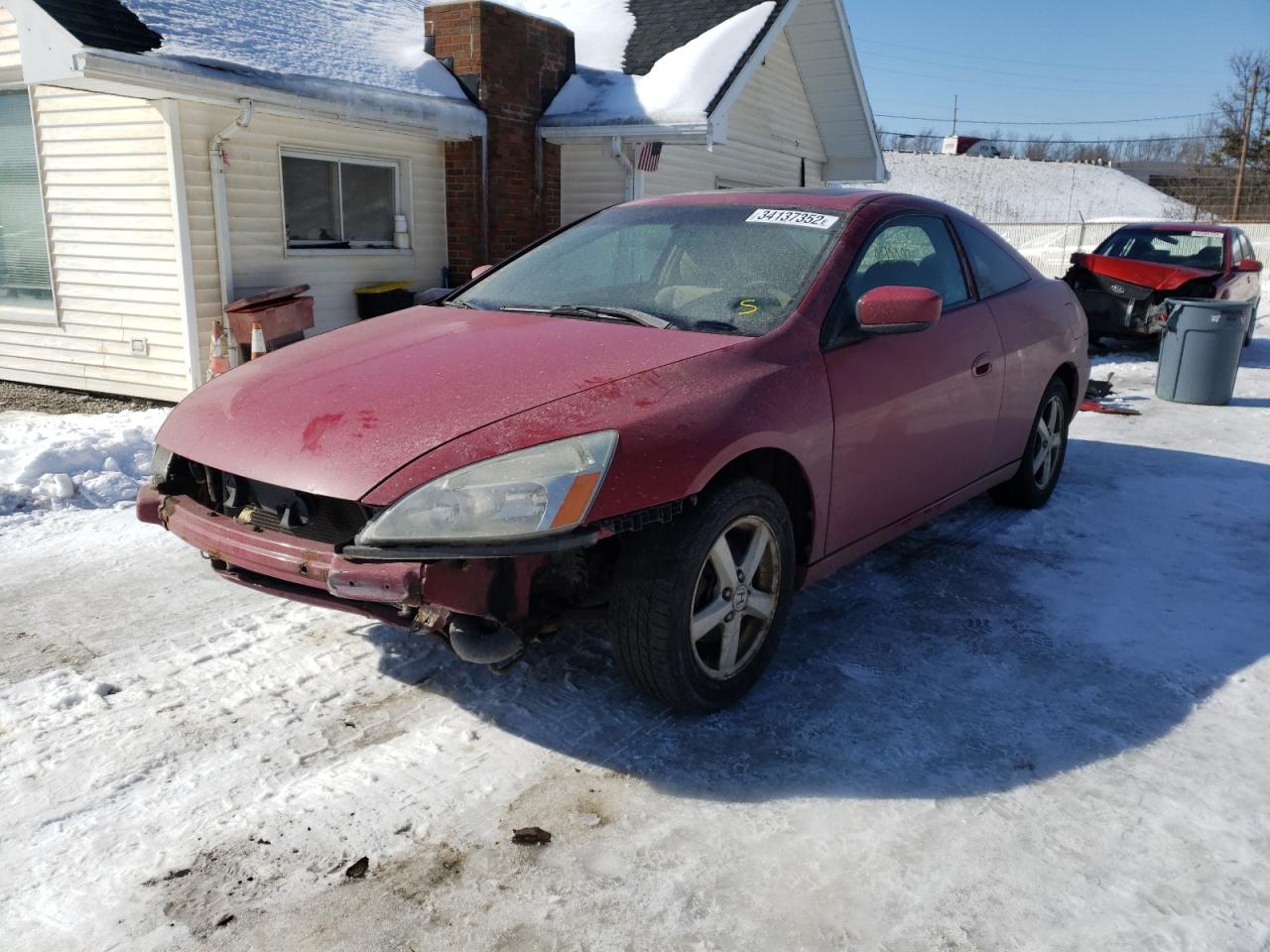 Photo 2 from auction – 2003 HONDA ACCORD EX with VIN 1HGCM72653A010972