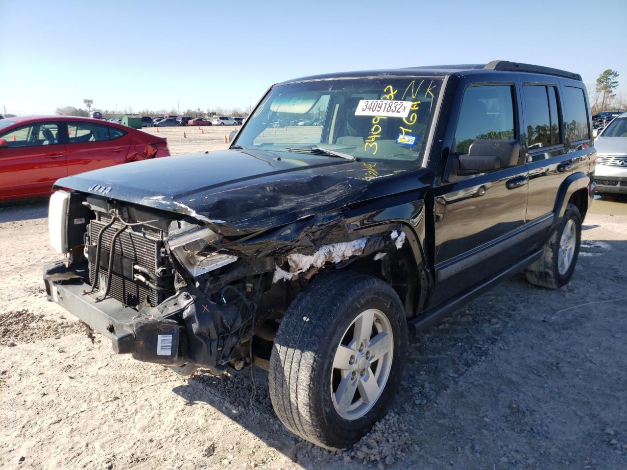 Photo 2 from auction – 2008 JEEP COMMANDER with VIN 1J8HH48K68C209254