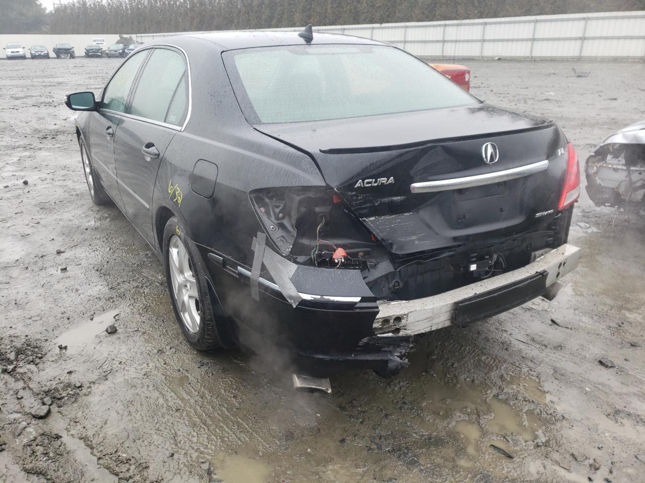 Photo 3 from auction – 2006 ACURA RL with VIN JH4KB16556C012209