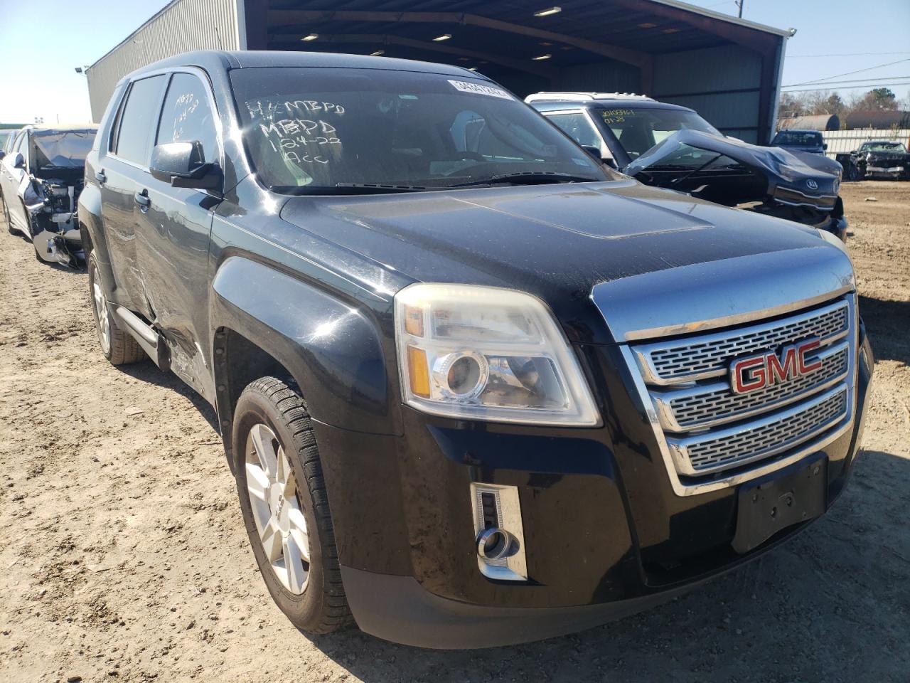 GMC TERRAIN SL 2012 with VIN 2GKALMEK1C6278578 - Photo from auction