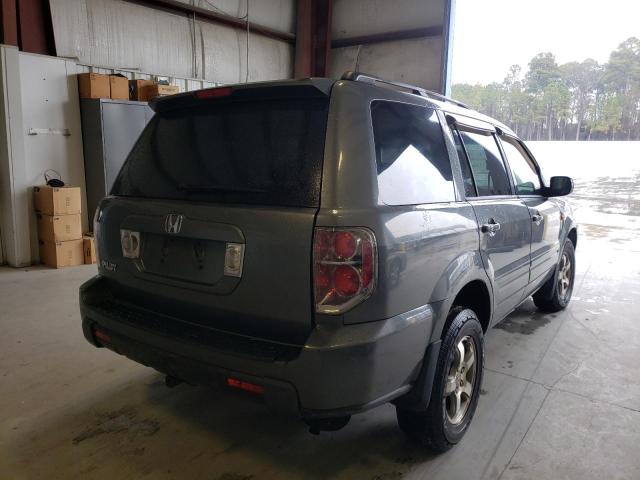 Фото 4 с аукциона – 2007 HONDA PILOT EXL с VIN 5FNYF28567B016180