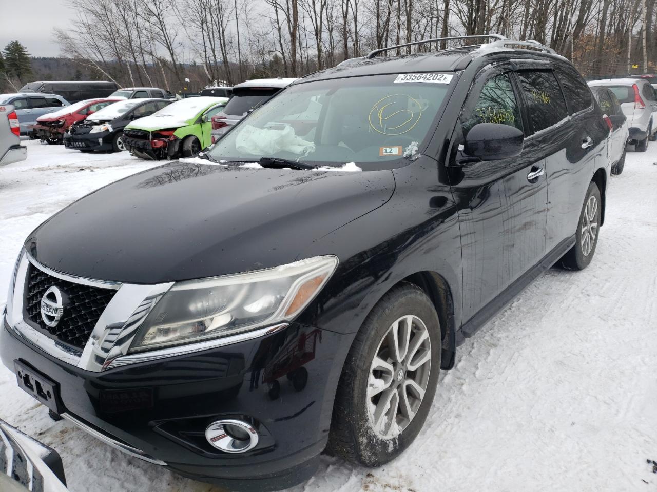 Photo 2 from auction – 2014 NISSAN PATHFINDER with VIN 5N1AR2MM8EC696594