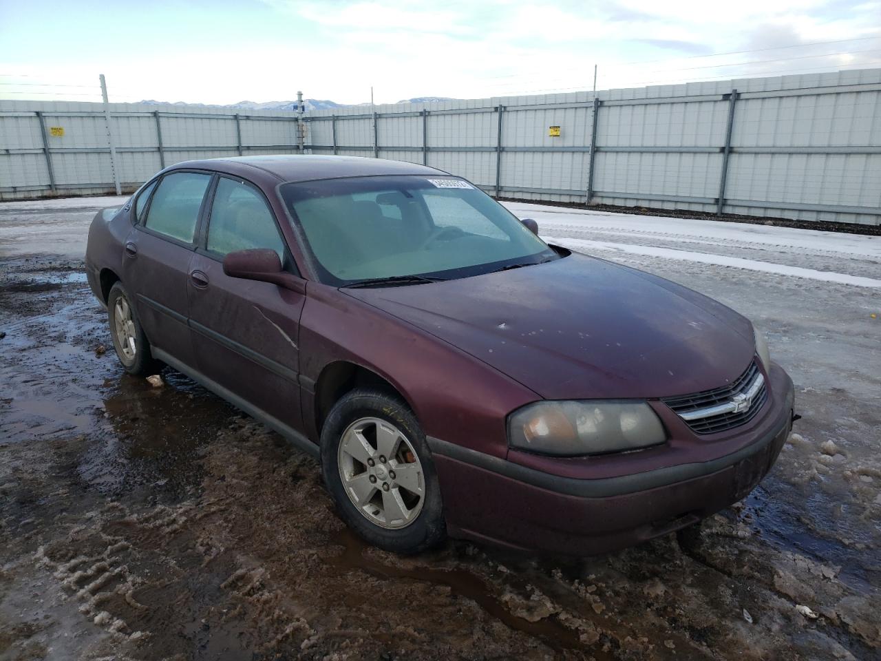 CHEVROLET IMPALA 2003 with VIN 2G1WF52E339158642 - Photo from auction