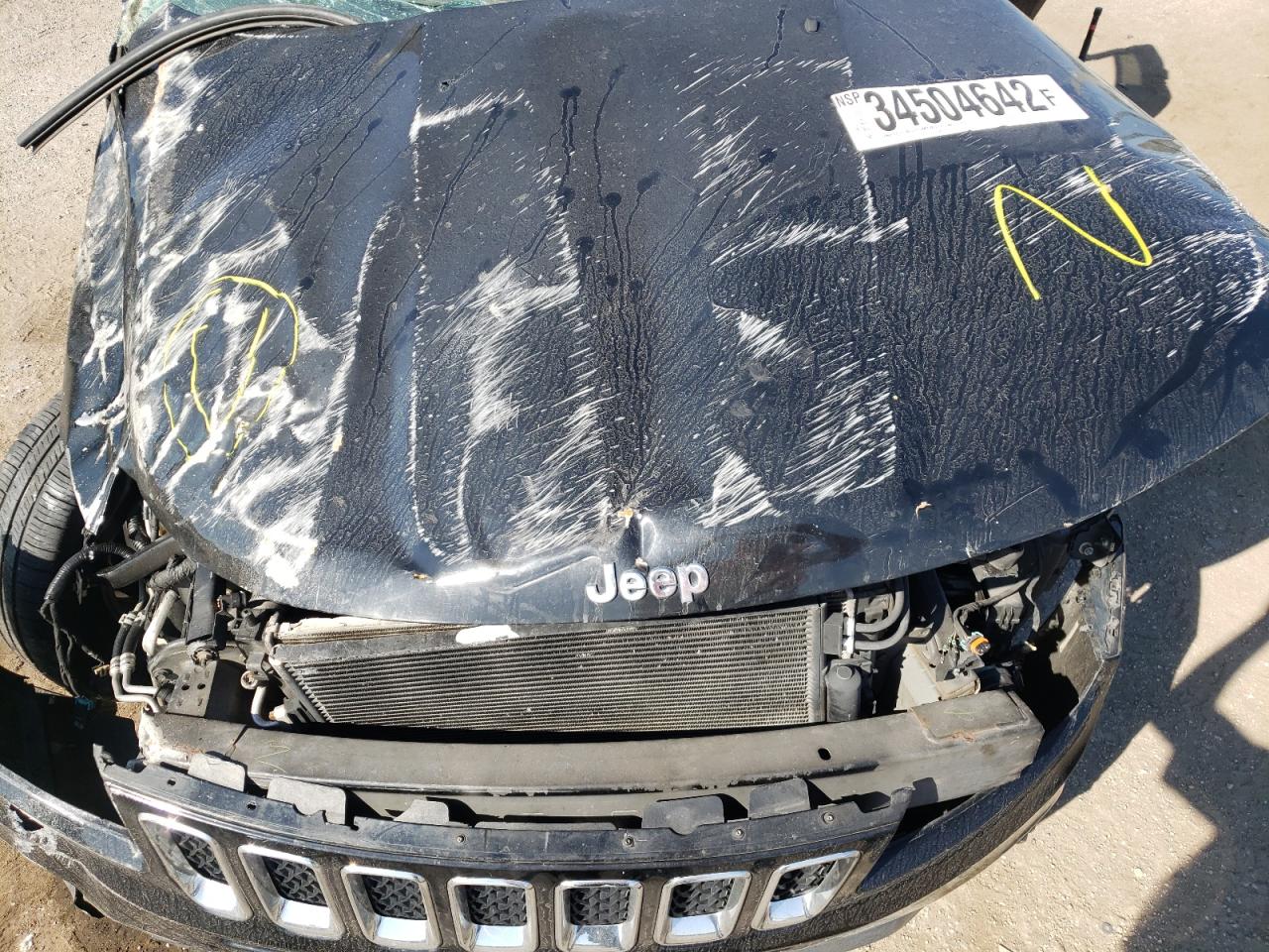 Photo 7 from auction – 2013 JEEP COMPASS LA with VIN 1C4NJCEA7DD205481