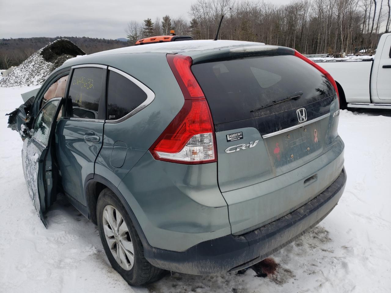Photo 3 from auction – 2012 HONDA CR-V EX with VIN 2HKRM4H59CH601563