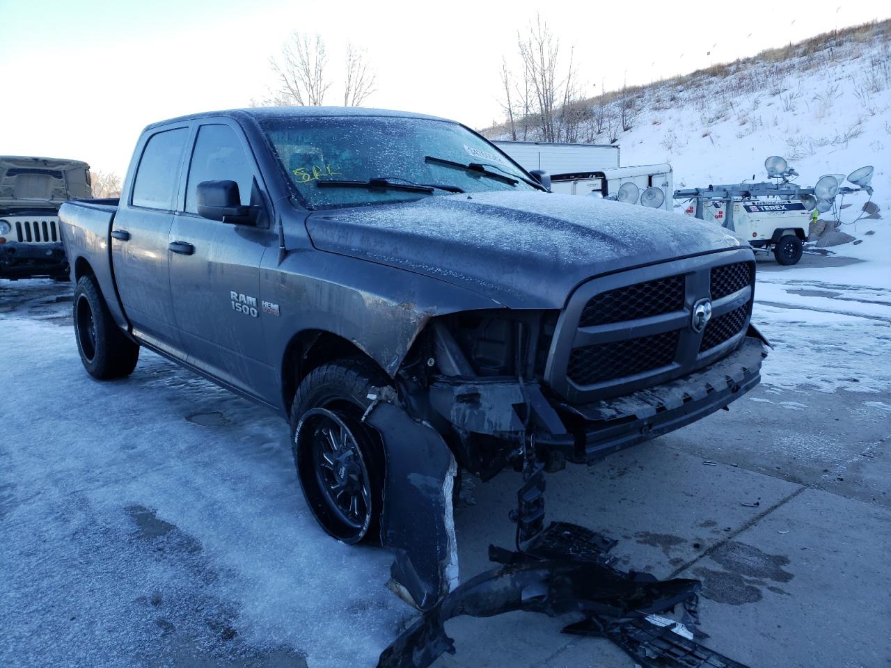 RAM 1500 ST 2015 with VIN 1C6RR7KT1FS618087 - Photo from auction