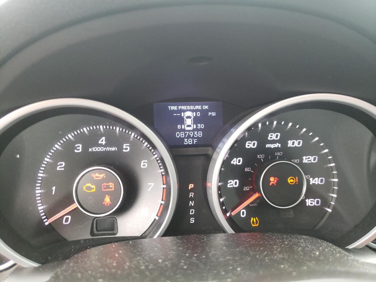 Photo 8 from auction – 2012 ACURA TL with VIN 19UUA8F22CA036987