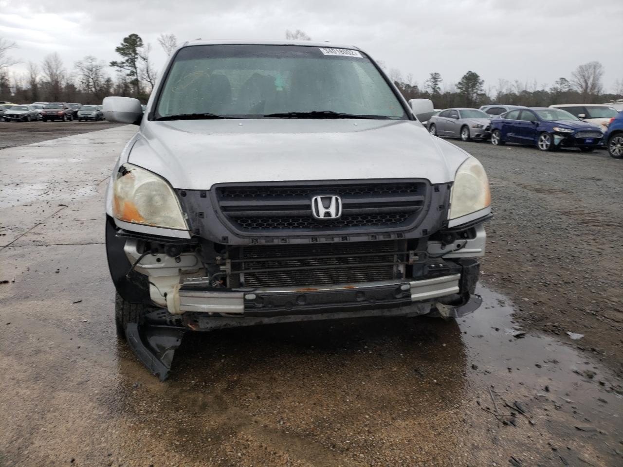 Photo 9 from auction – 2003 HONDA PILOT EXL with VIN 2HKYF18643H557100