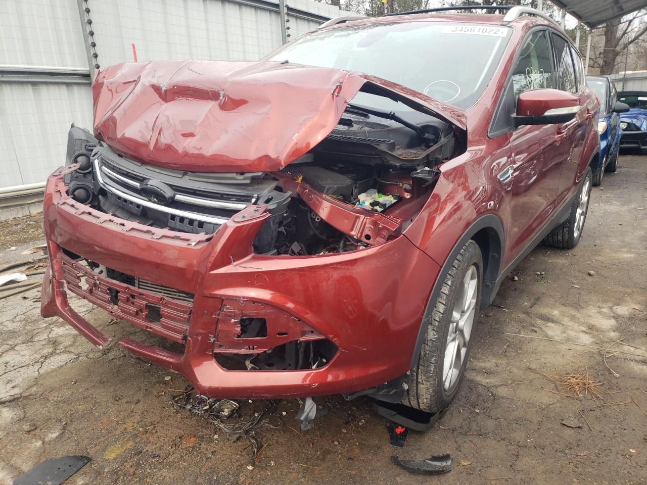 Photo 2 from auction – 2015 FORD ESCAPE TIT with VIN 1FMCU0JX5FUA14261