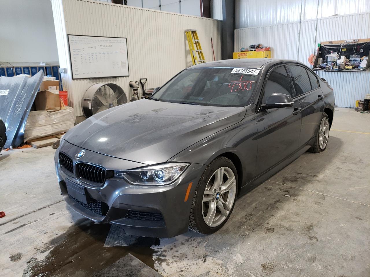 Photo 2 from auction – 2014 BMW 335 I with VIN WBA3A9G53ENS64000
