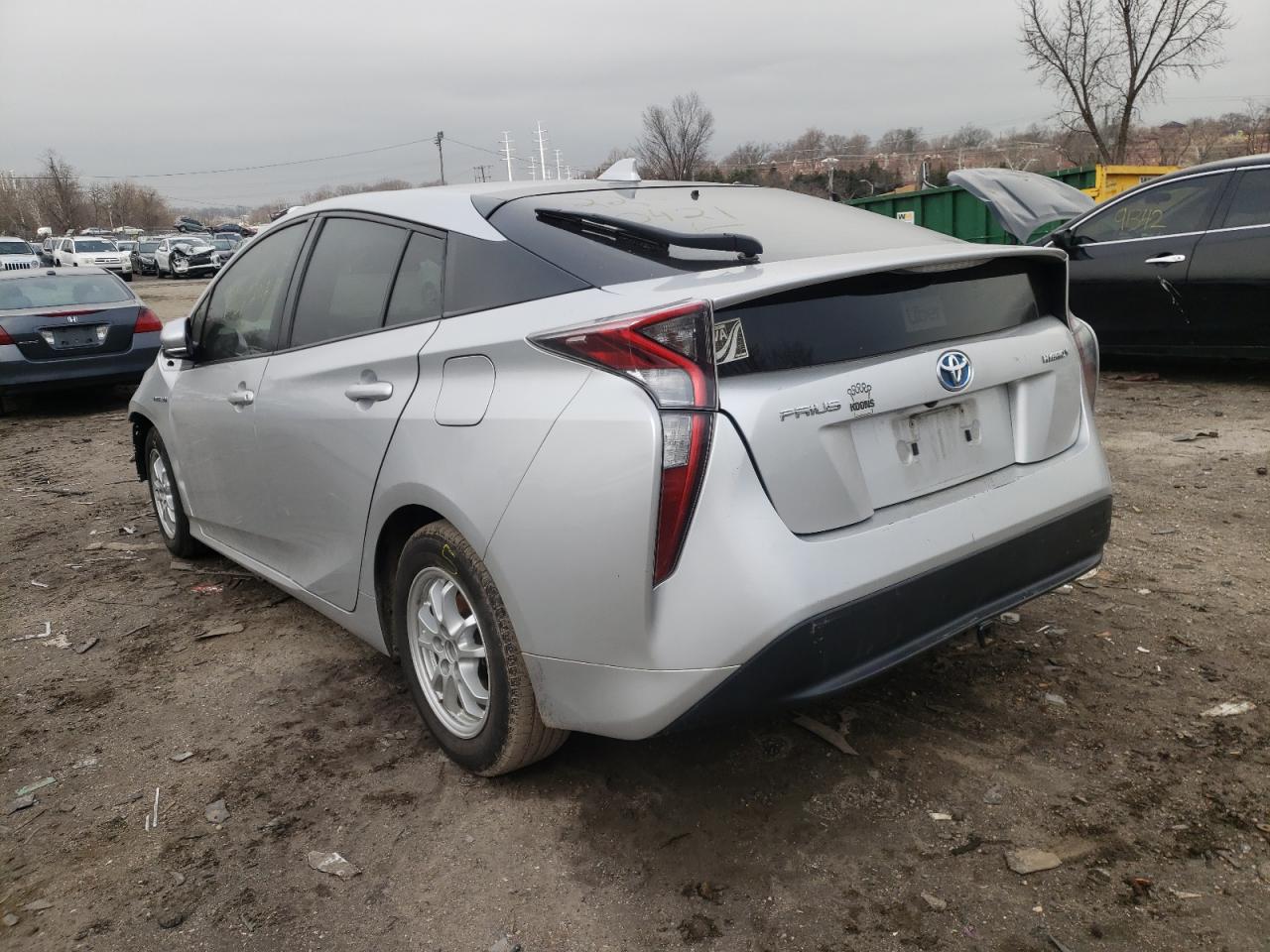 Photo 3 from auction – 2017 TOYOTA PRIUS with VIN JTDKBRFU7H3031340