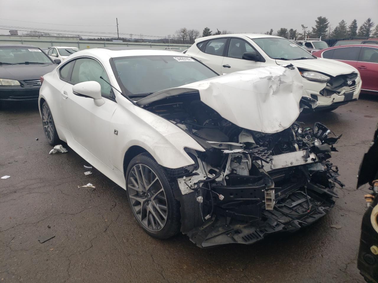 LEXUS RC 350 2015 with VIN JTHSE5BC3F5004584 - Photo from auction