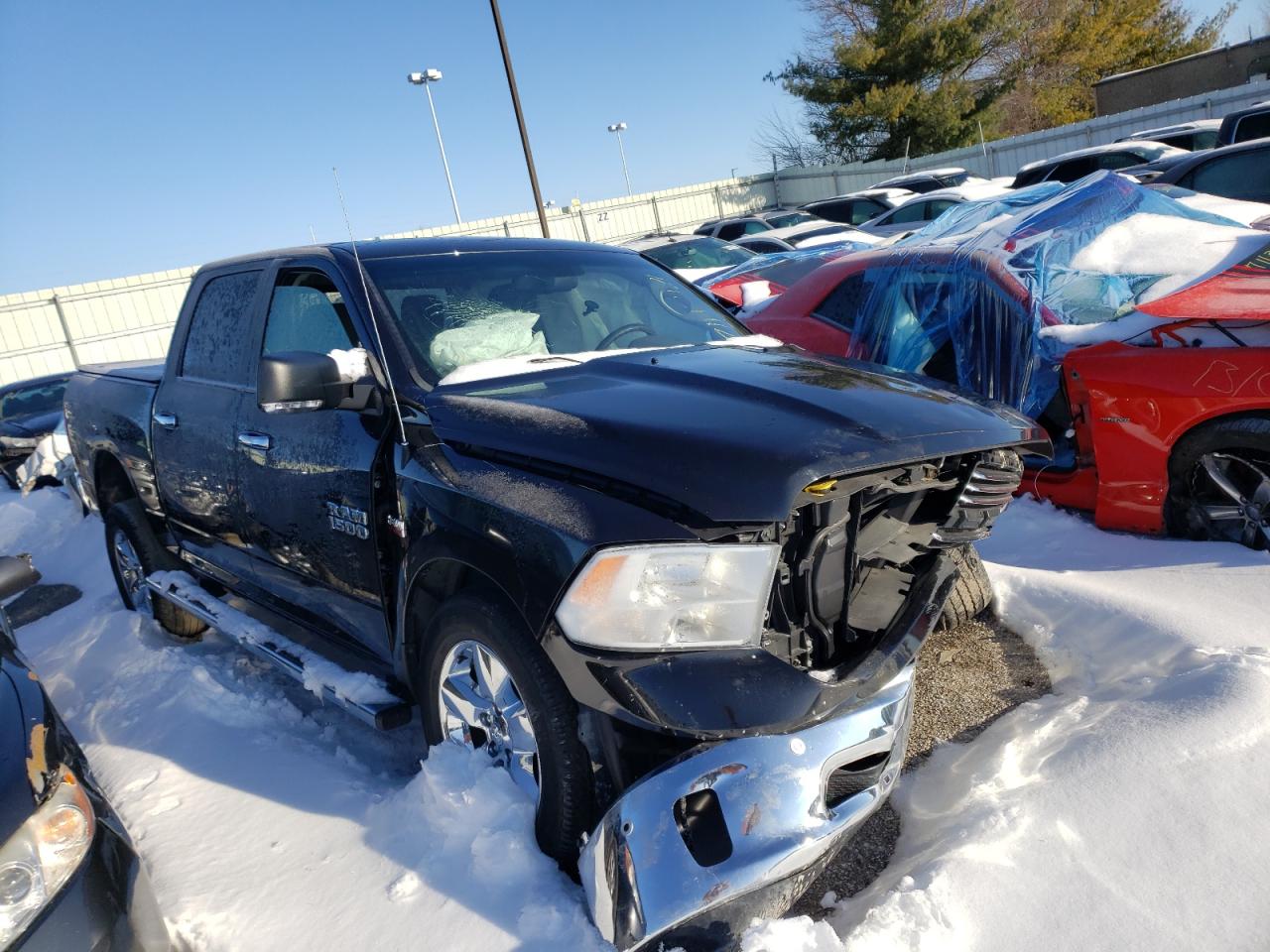 RAM 1500 SLT 2016 with VIN 1C6RR7LTXGS246894 - Photo from auction