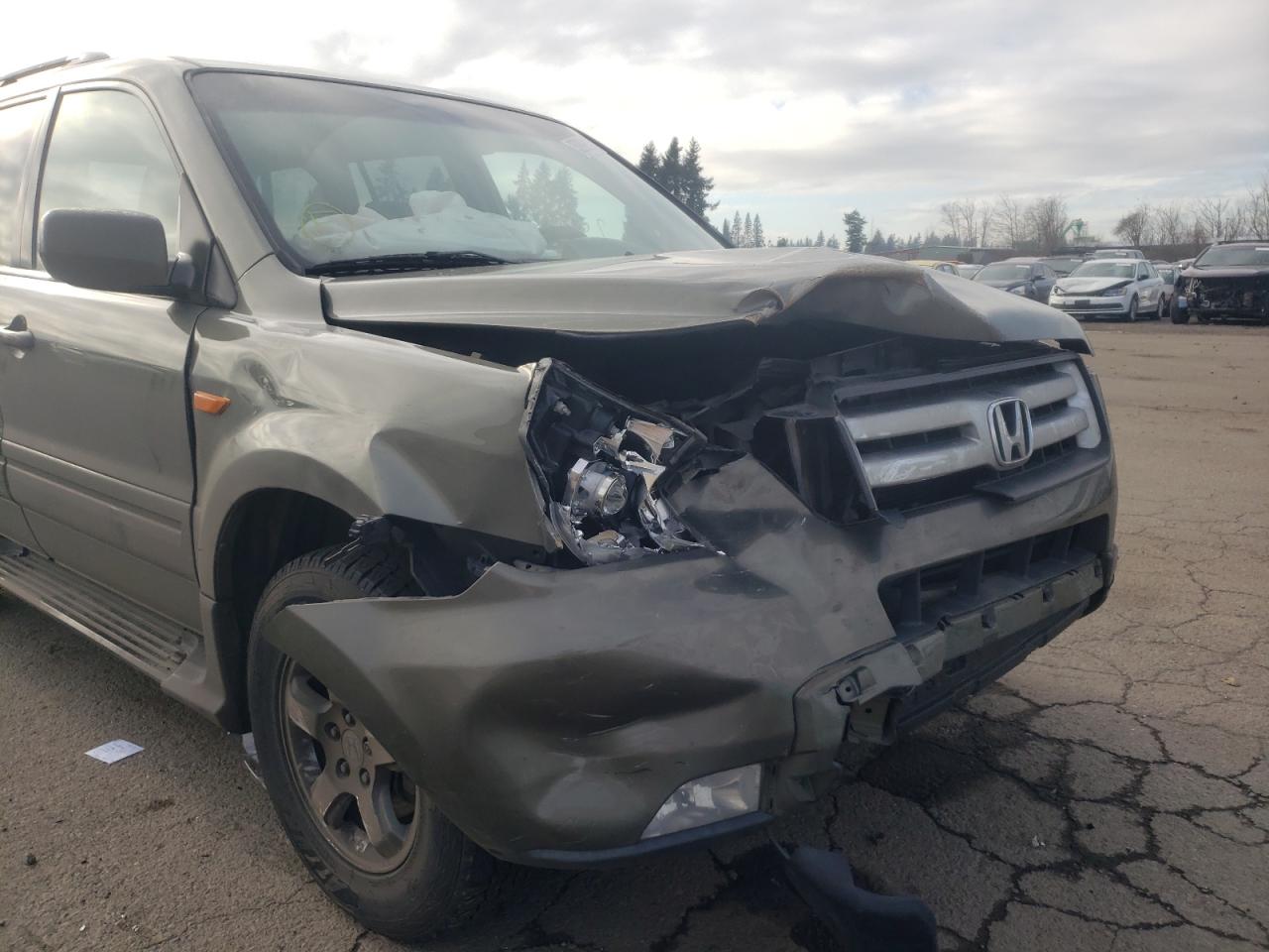 Photo 9 from auction – 2007 HONDA PILOT EX with VIN 5FNYF18417B019442