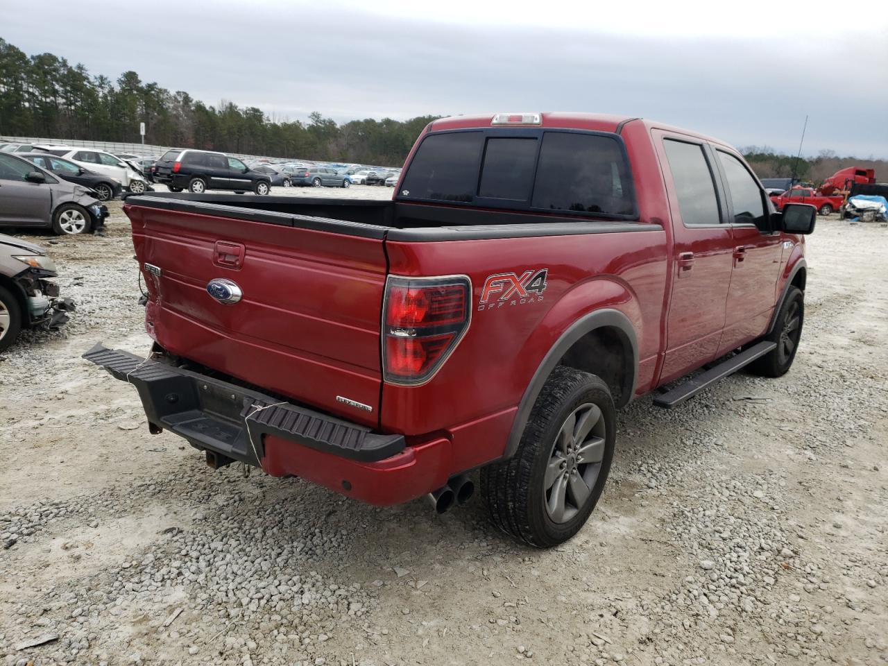 Photo 4 from auction – 2013 FORD F150 SUPER with VIN 1FTFW1EF3DKF57135