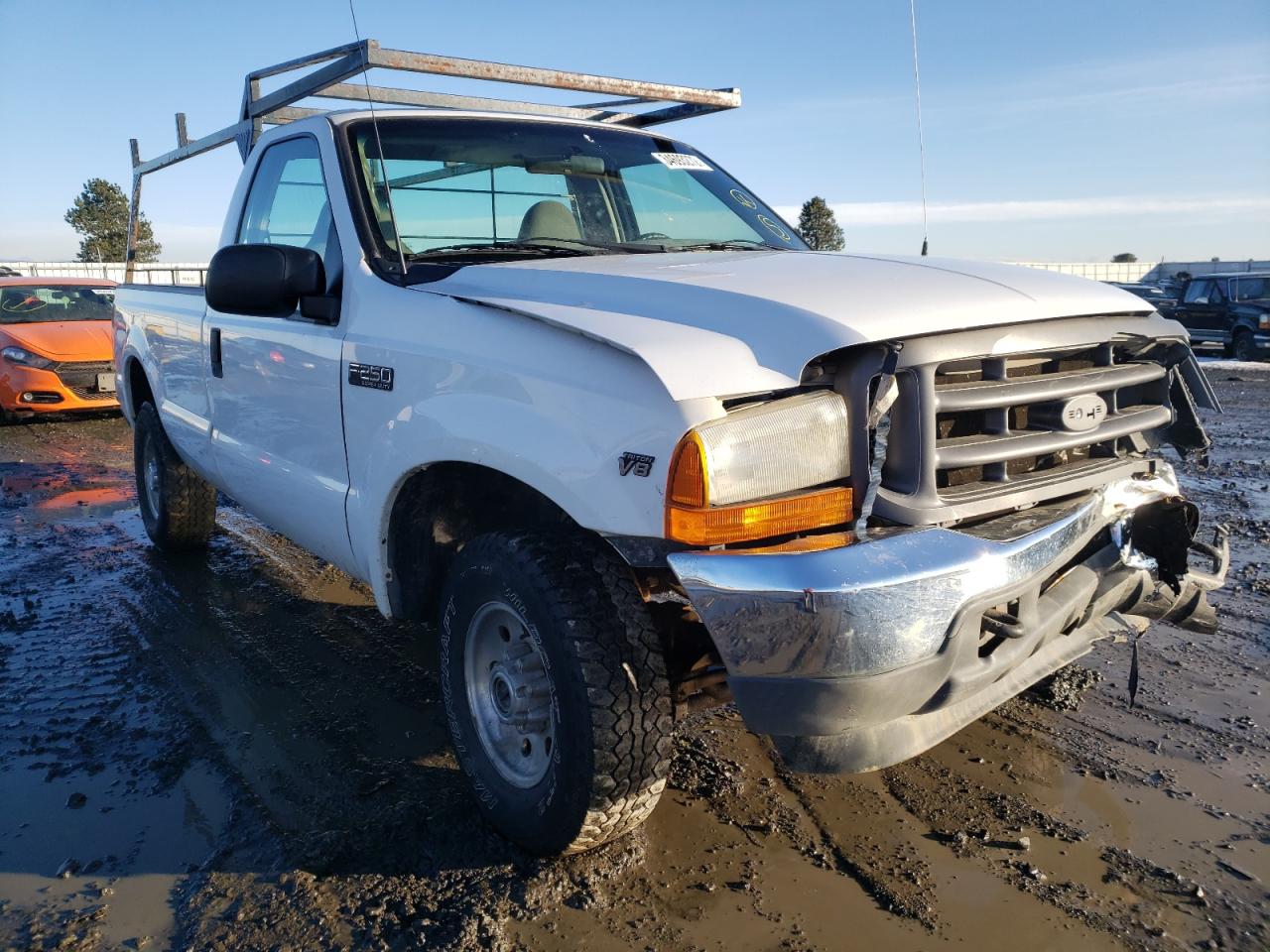 FORD F250 SUPER 2001 with VIN 1FTNF21L61EB48389 - Photo from auction