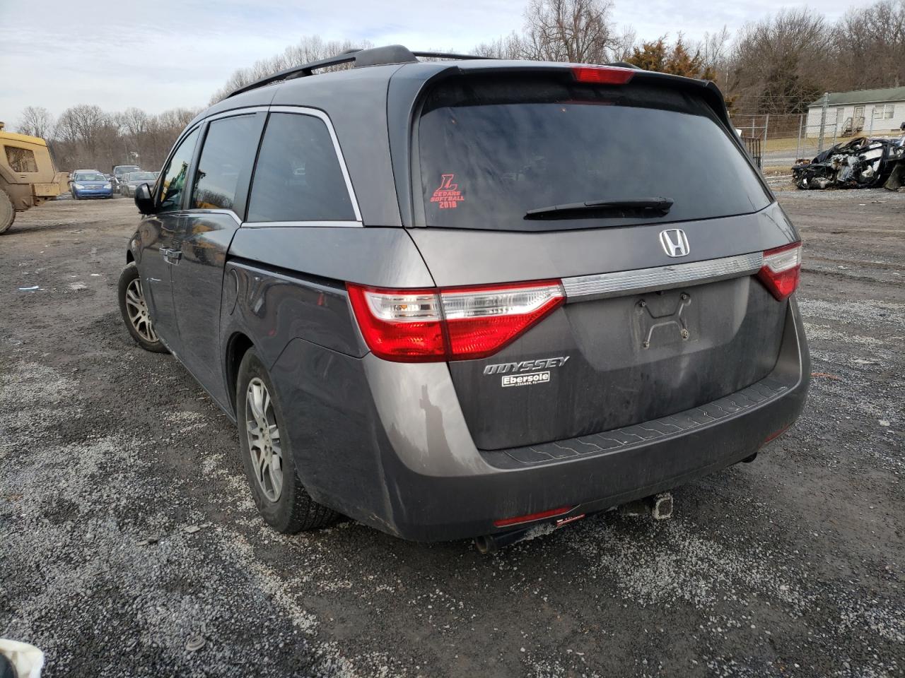 Photo 3 from auction – 2013 HONDA ODYSSEY EX with VIN 5FNRL5H40DB027791