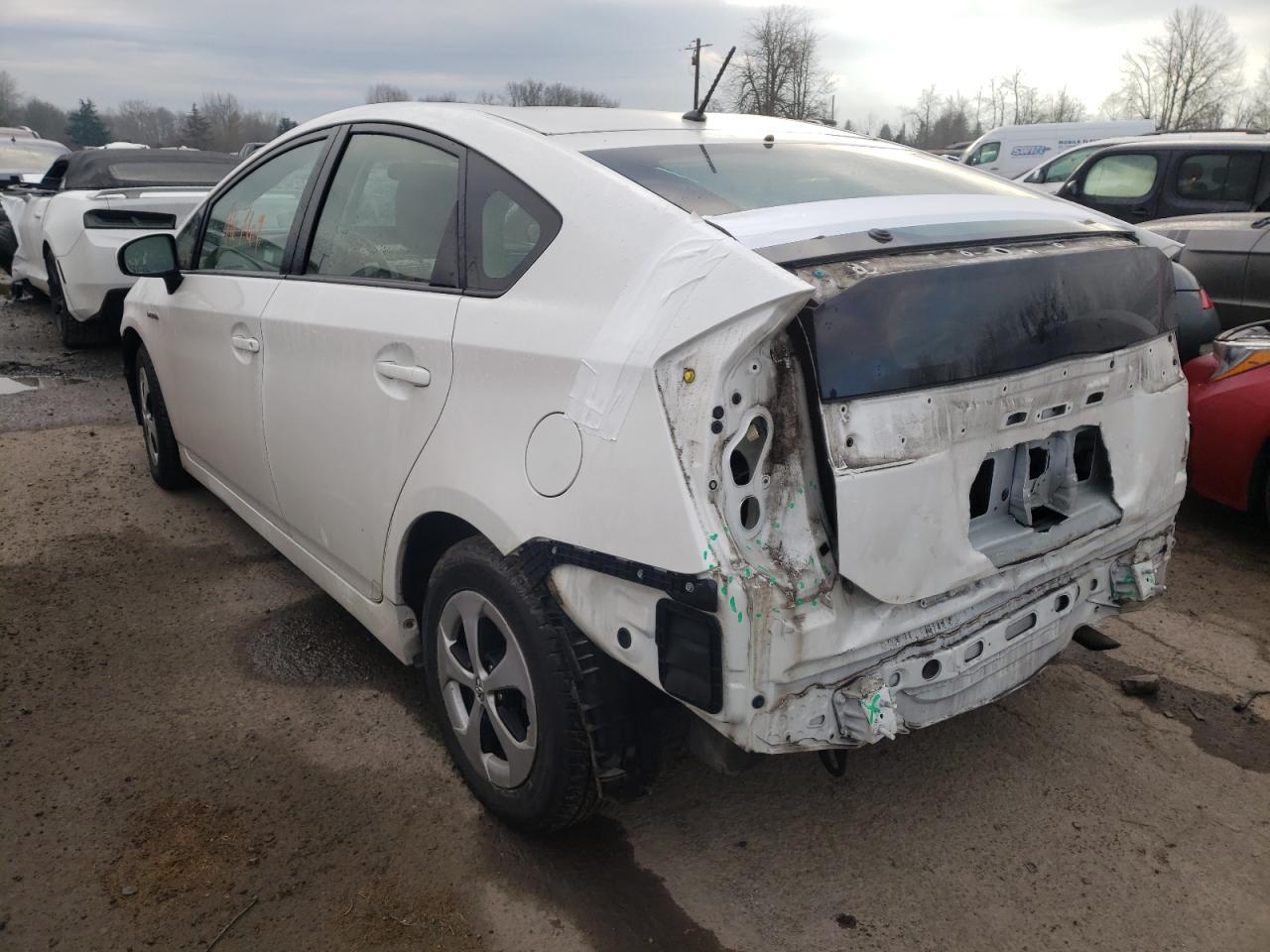 Photo 3 from auction – 2013 TOYOTA PRIUS with VIN JTDKN3DU9D0338513