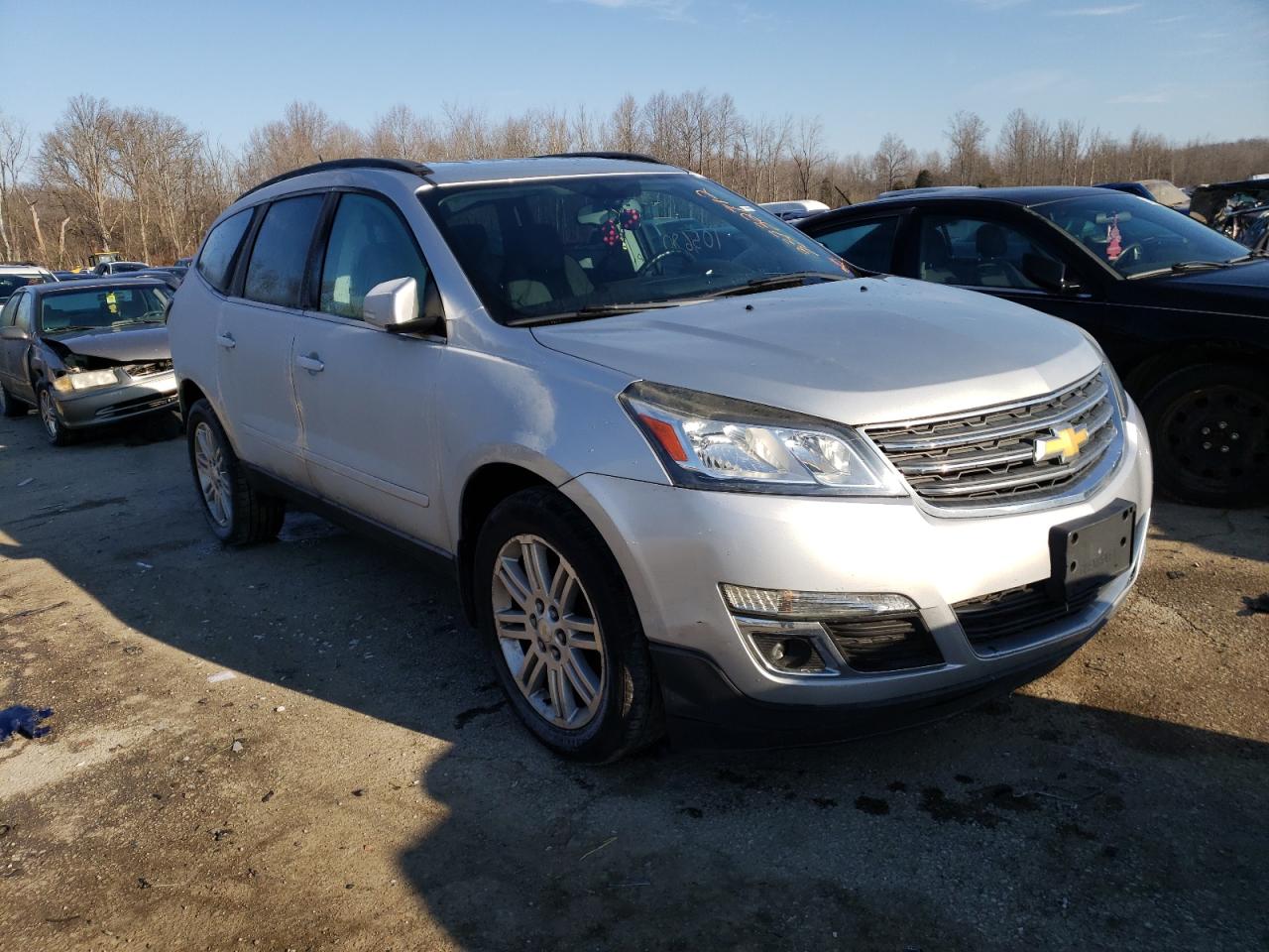 CHEVROLET TRAVERSE L 2014 with VIN 1GNKRGKD2EJ155469 - Photo from auction