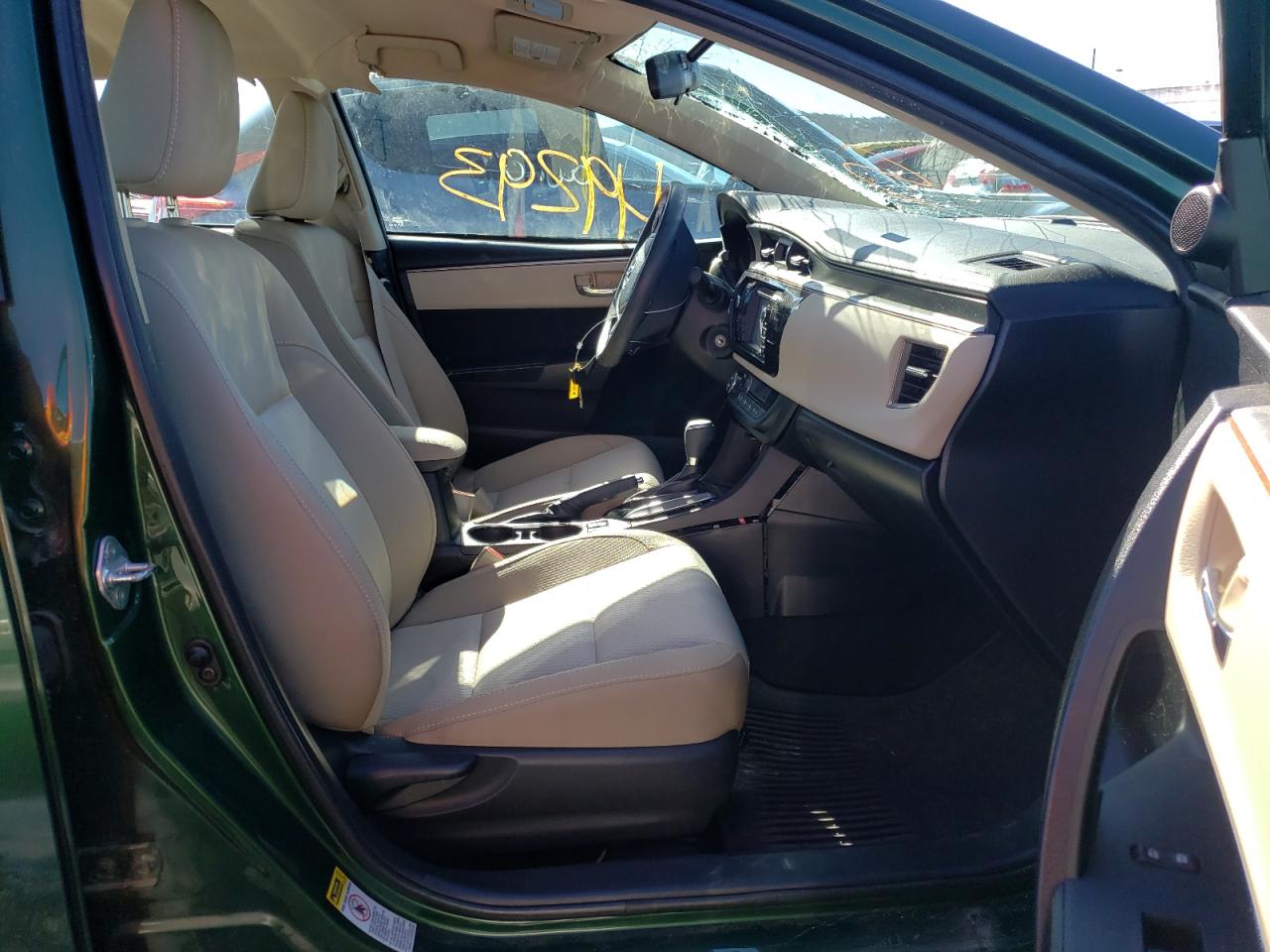 Photo 5 from auction – 2016 TOYOTA COROLLA L with VIN 2T1BURHE7GC567579