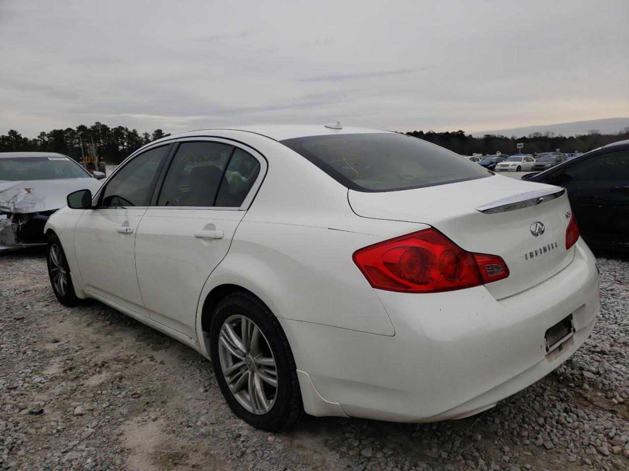Photo 3 from auction – 2012 INFINITI G25 BASE with VIN JN1DV6AP0CM810326