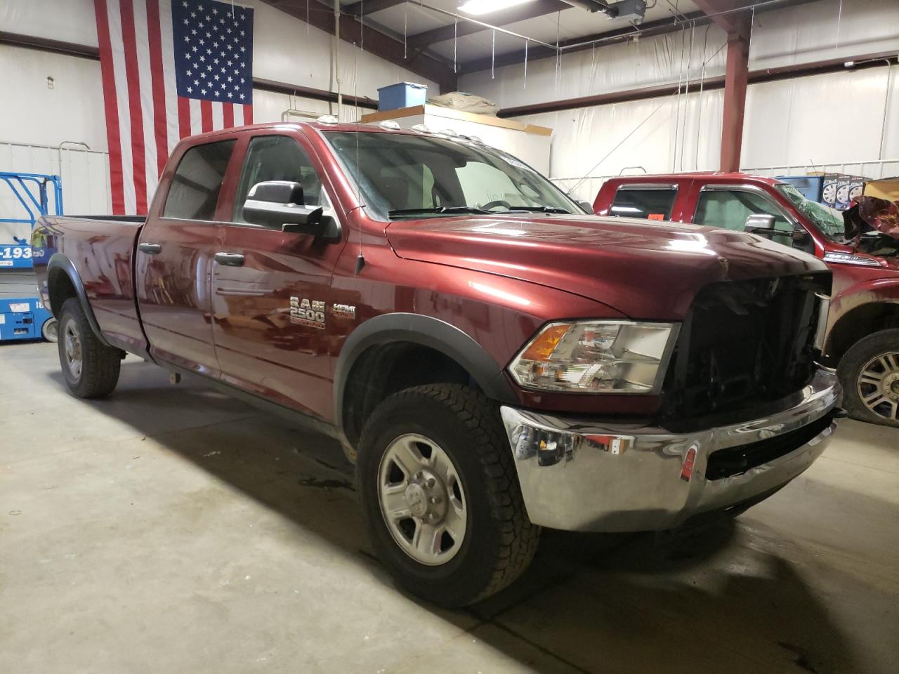 RAM 2500 ST 2018 with VIN 3C6UR5HJXJG126565 - Photo from auction