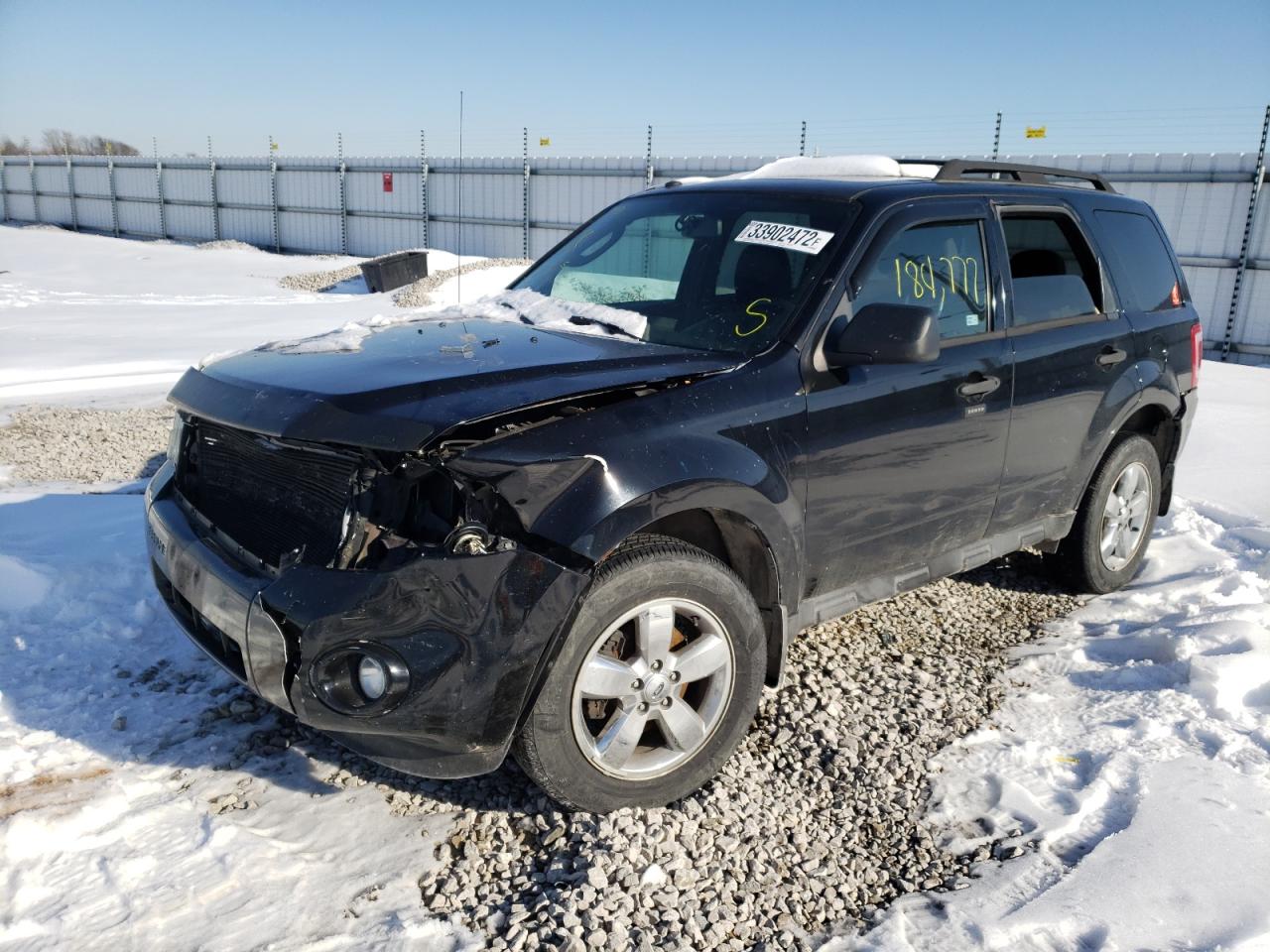 Photo 2 from auction – 2009 FORD ESCAPE XLT with VIN 1FMCU03739KA16524