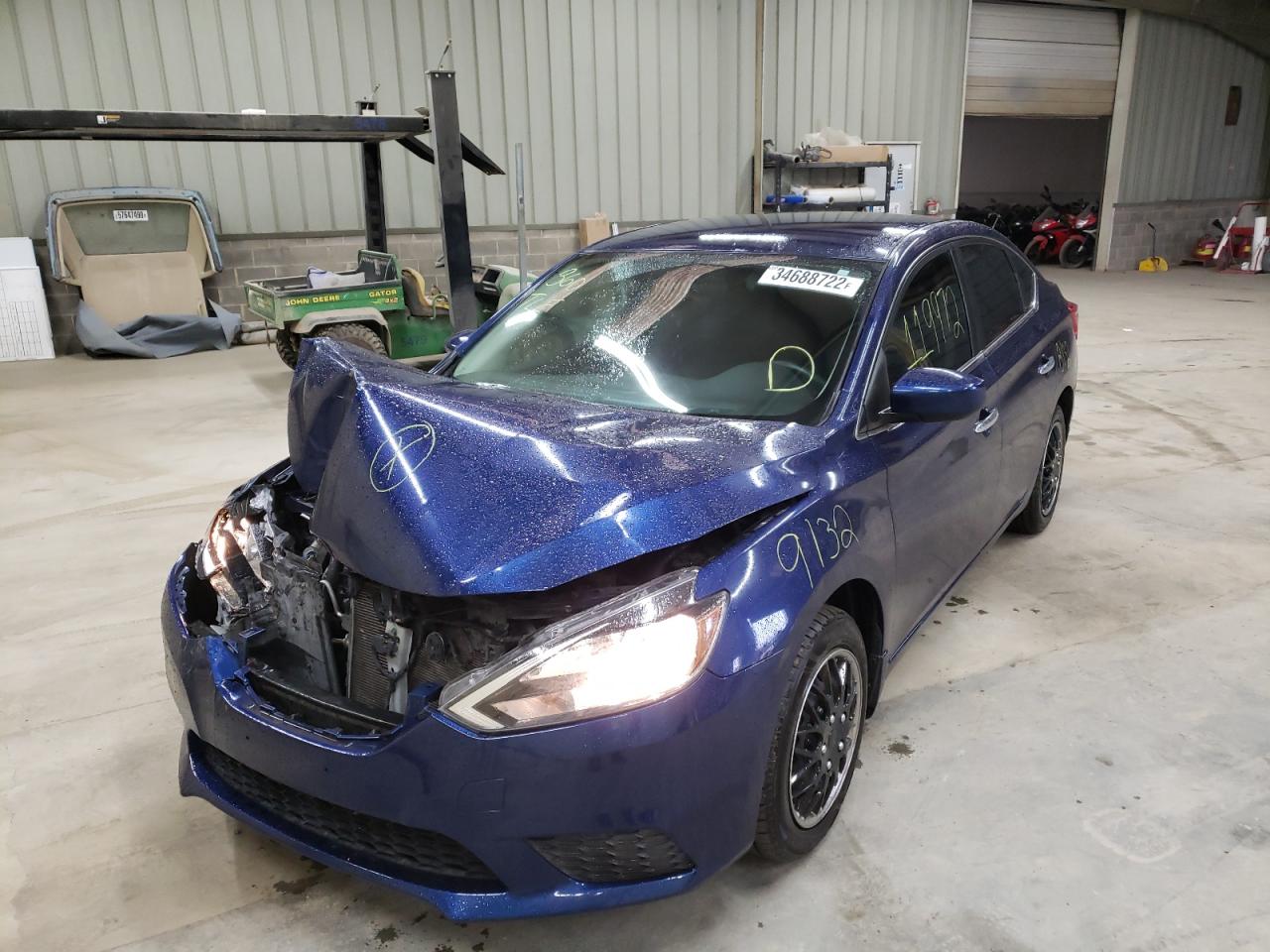 Photo 2 from auction – 2016 NISSAN SENTRA S with VIN 3N1AB7AP7GY255184
