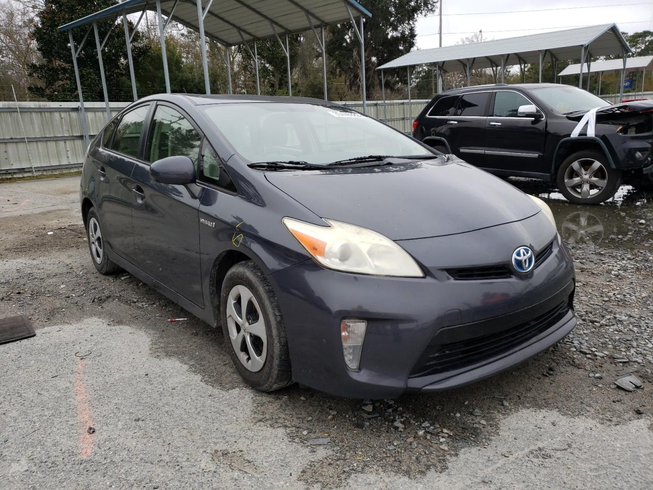 TOYOTA PRIUS 2013 with VIN JTDKN3DU5D1639287 - Photo from auction
