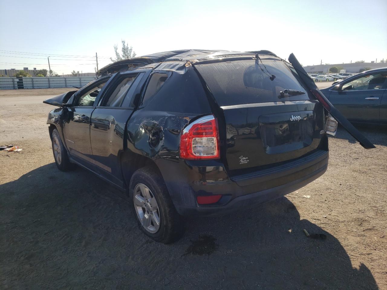 Photo 3 from auction – 2013 JEEP COMPASS LA with VIN 1C4NJCEA7DD205481