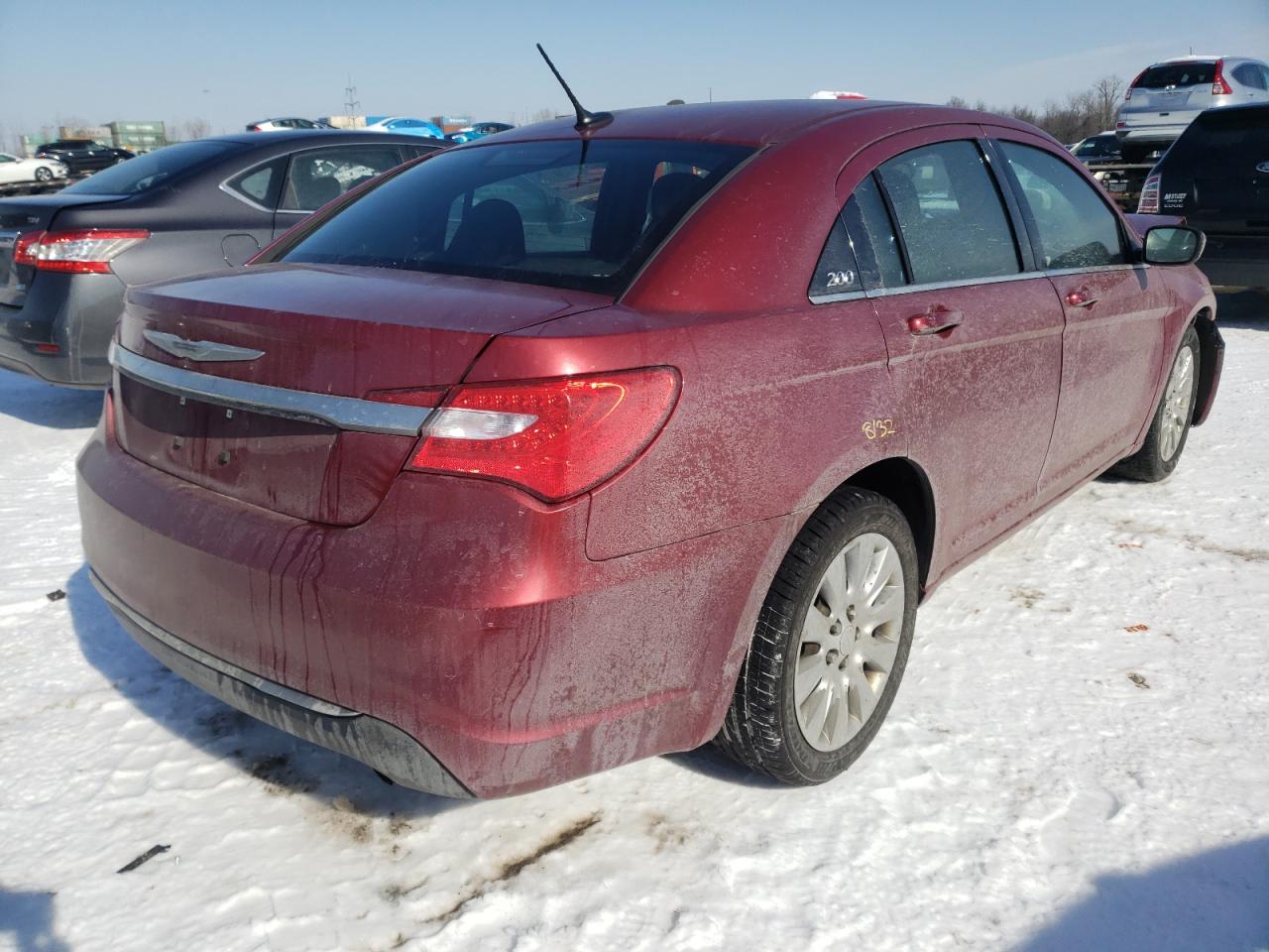 Photo 4 from auction – 2012 CHRYSLER 200 LX with VIN 1C3CCBAB3CN163804