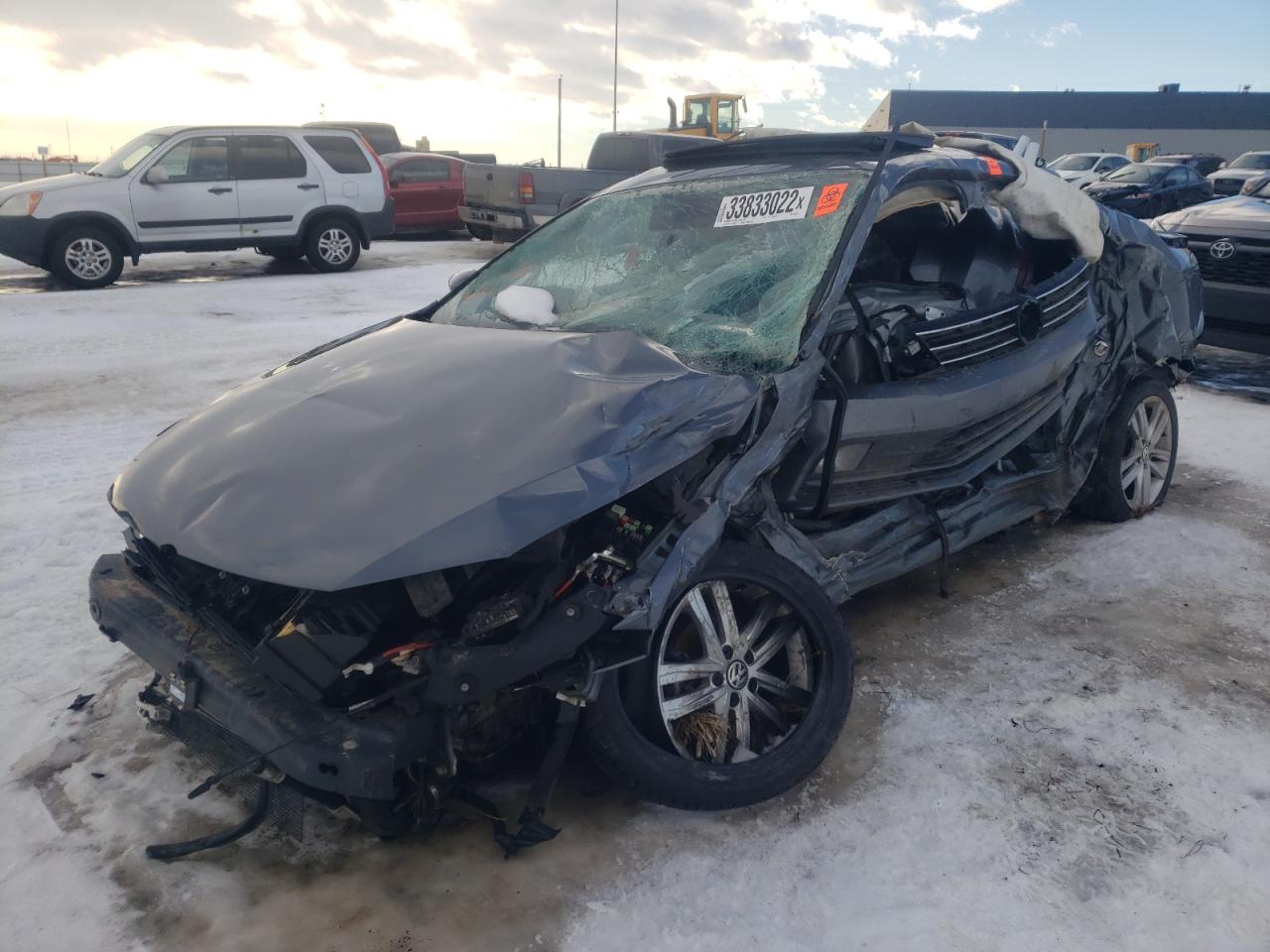 Photo 2 from auction – 2015 VOLKSWAGEN JETTA SEL with VIN 3VWL07AJ2FM338774