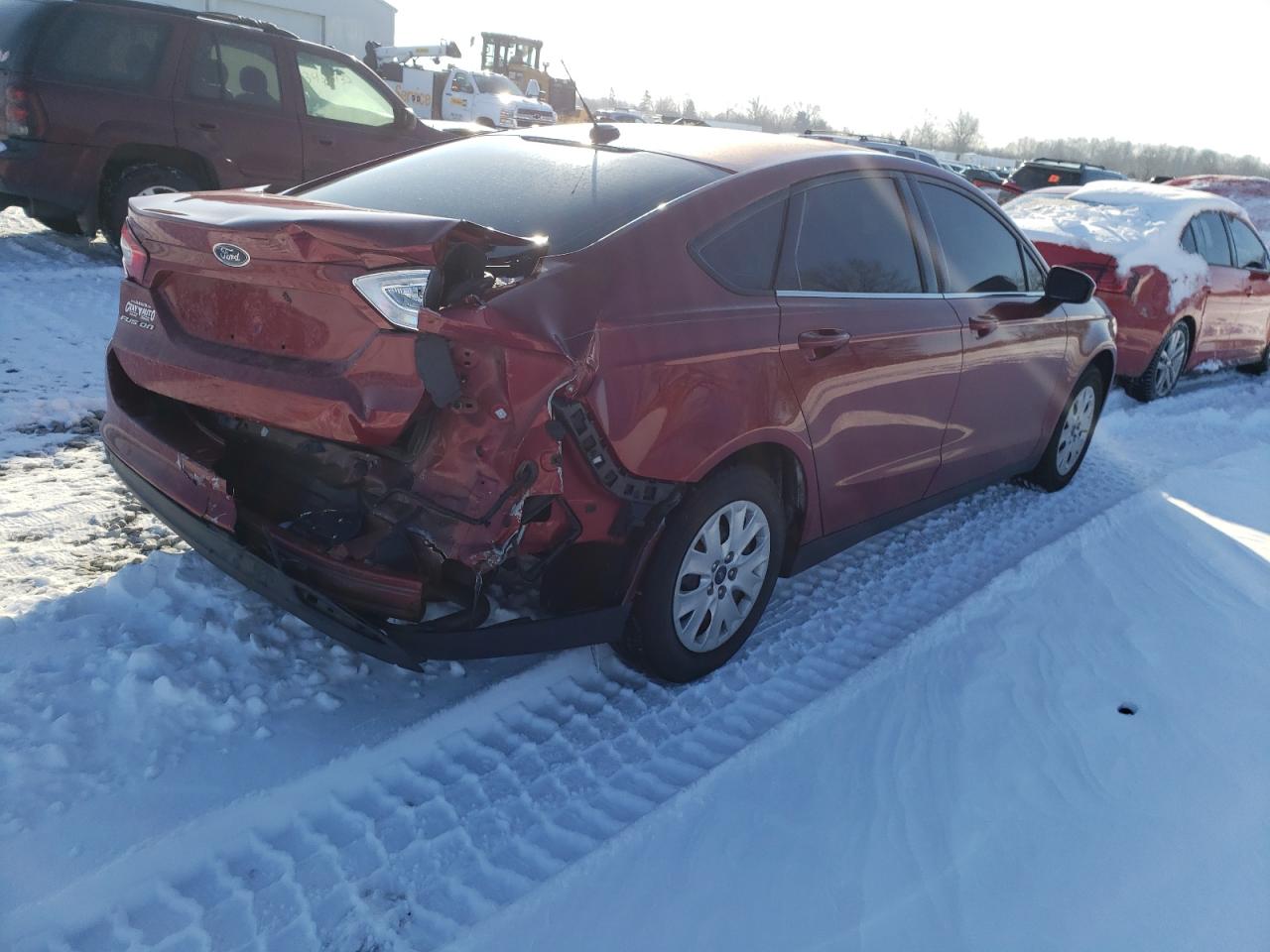 Photo 4 from auction – 2013 FORD FUSION S with VIN 3FA6P0G75DR141361