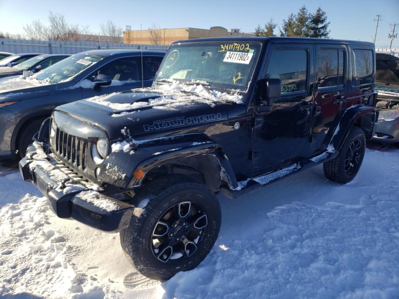 Photo 2 from auction – 2017 JEEP WRANGLER U with VIN 1C4BJWEG7HL660416
