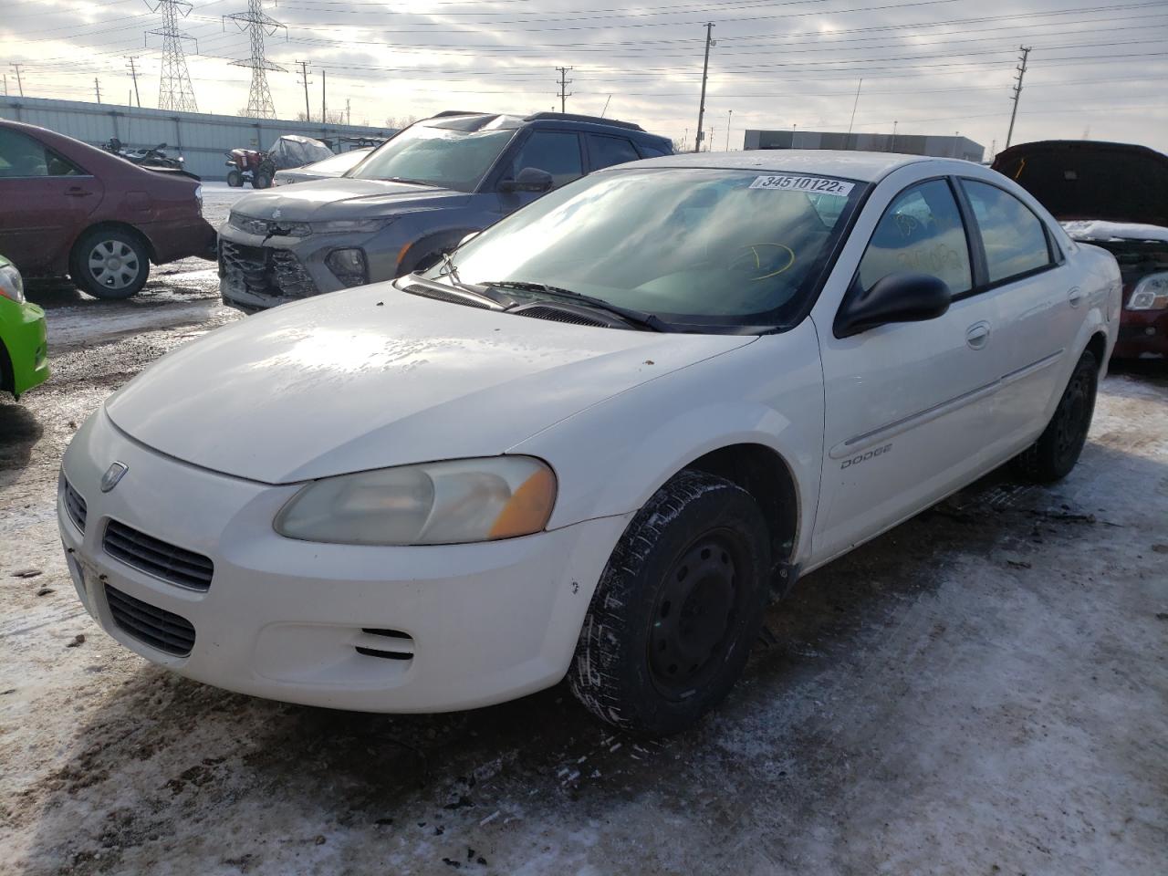 Photo 2 from auction – 2001 DODGE STRATUS SE with VIN 1B3EJ46U41N508496