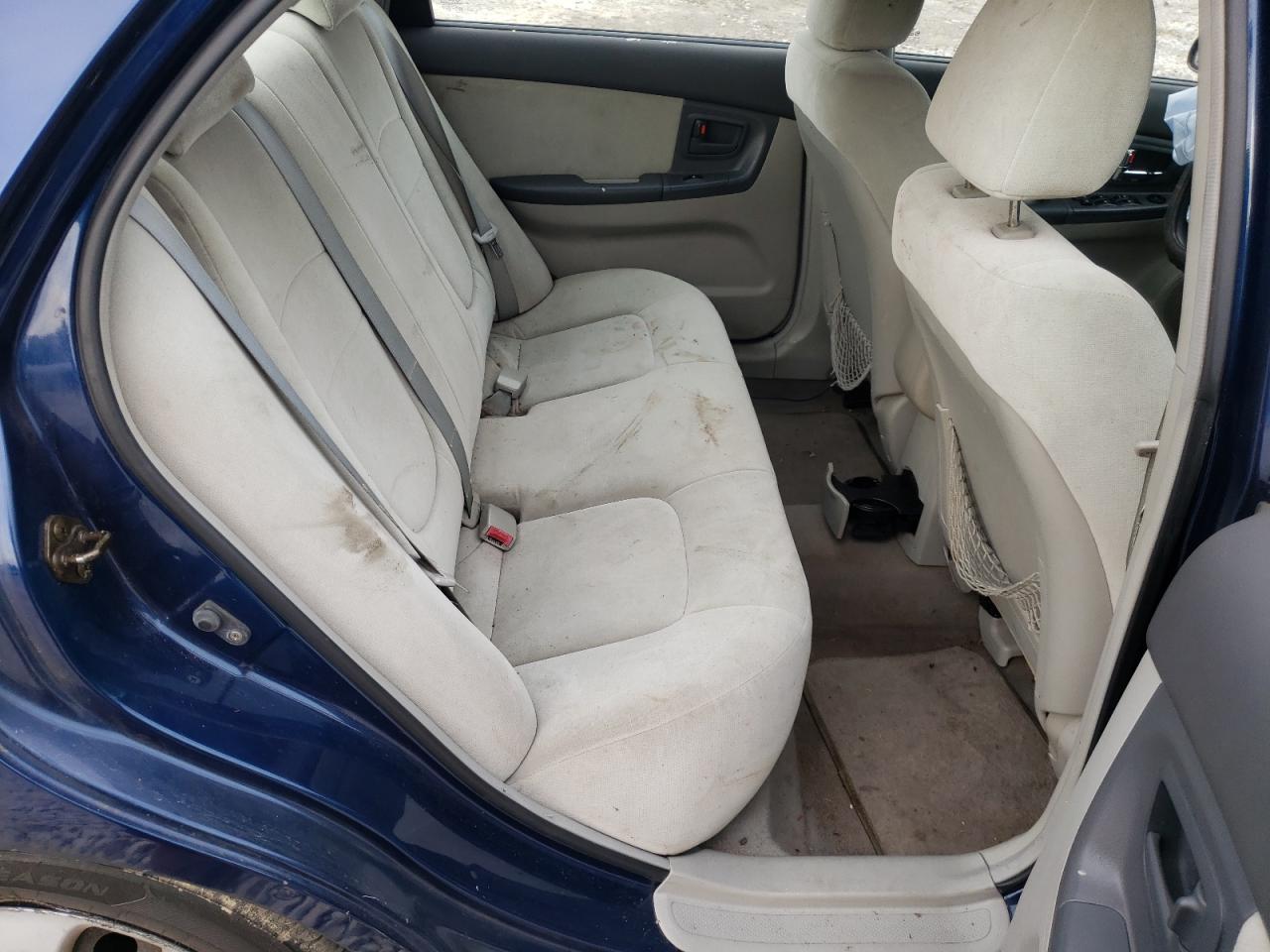 Photo 6 from auction – 2006 KIA SPECTRA LX with VIN KNAFE121465281767