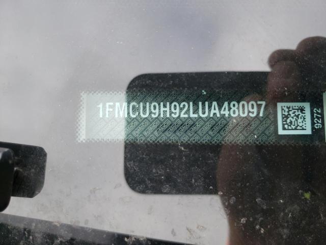 Photo 10 from auction – 2020 FORD ESCAPE SEL with VIN 1FMCU9H92LUA48097