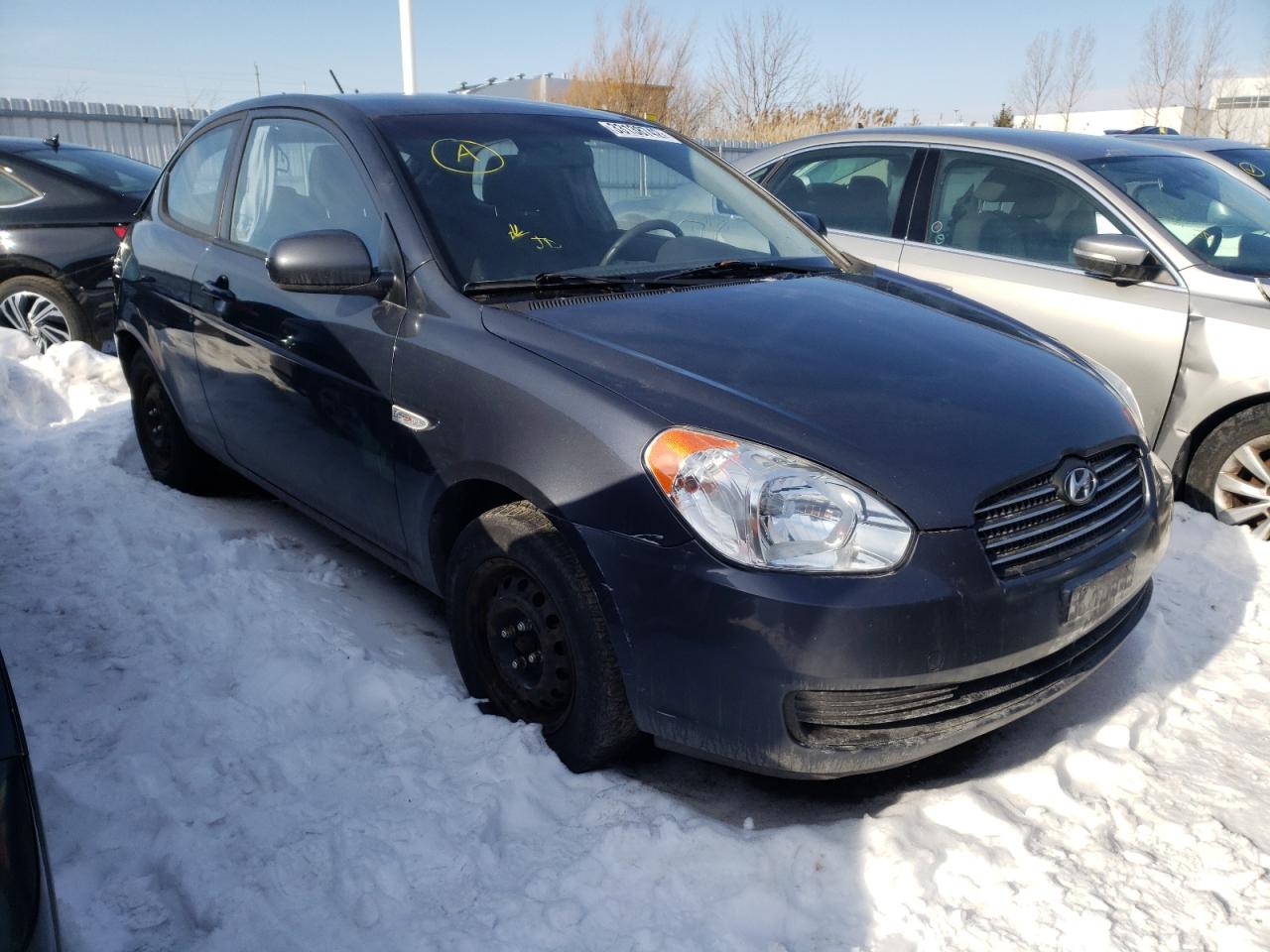 HYUNDAI ACCENT SE 2011 with VIN KMHCN3BC6BU206230 - Photo from auction