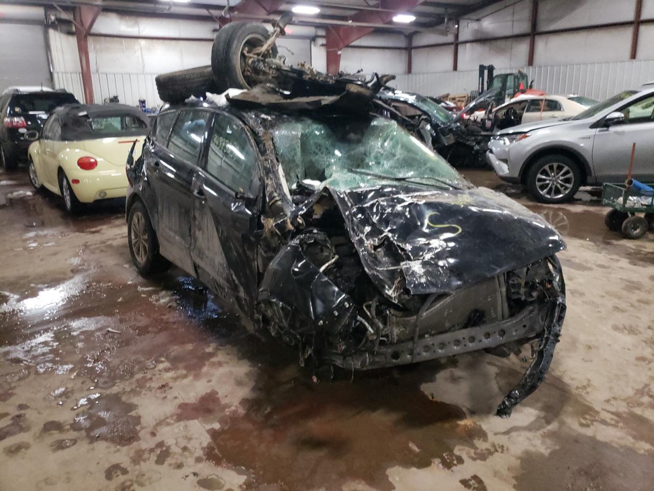 FORD ESCAPE S 2018 with VIN 1FMCU0F70JUB27505 - Photo from auction