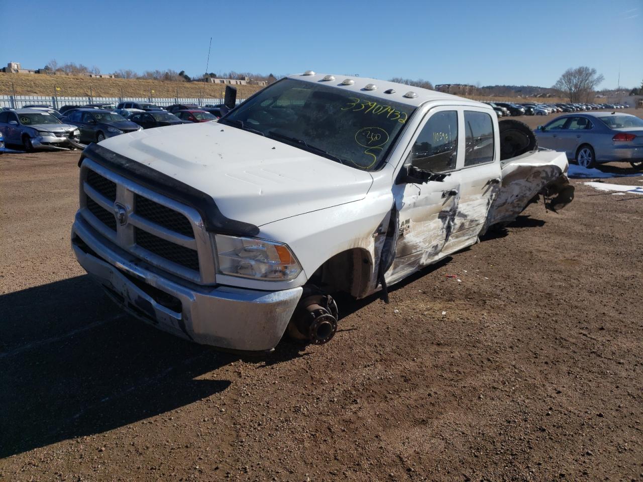 Photo 2 from auction – 2018 RAM 3500 ST with VIN 3C63RRGL2JG132947